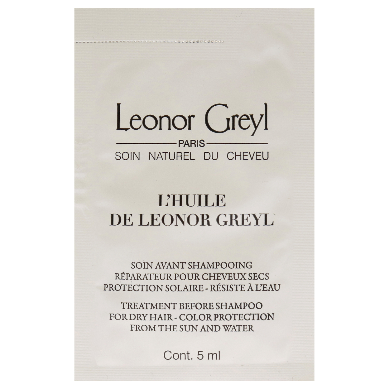 LHuile De Leonor Greyl Treatment 0.016 Oz 0.016 Oz