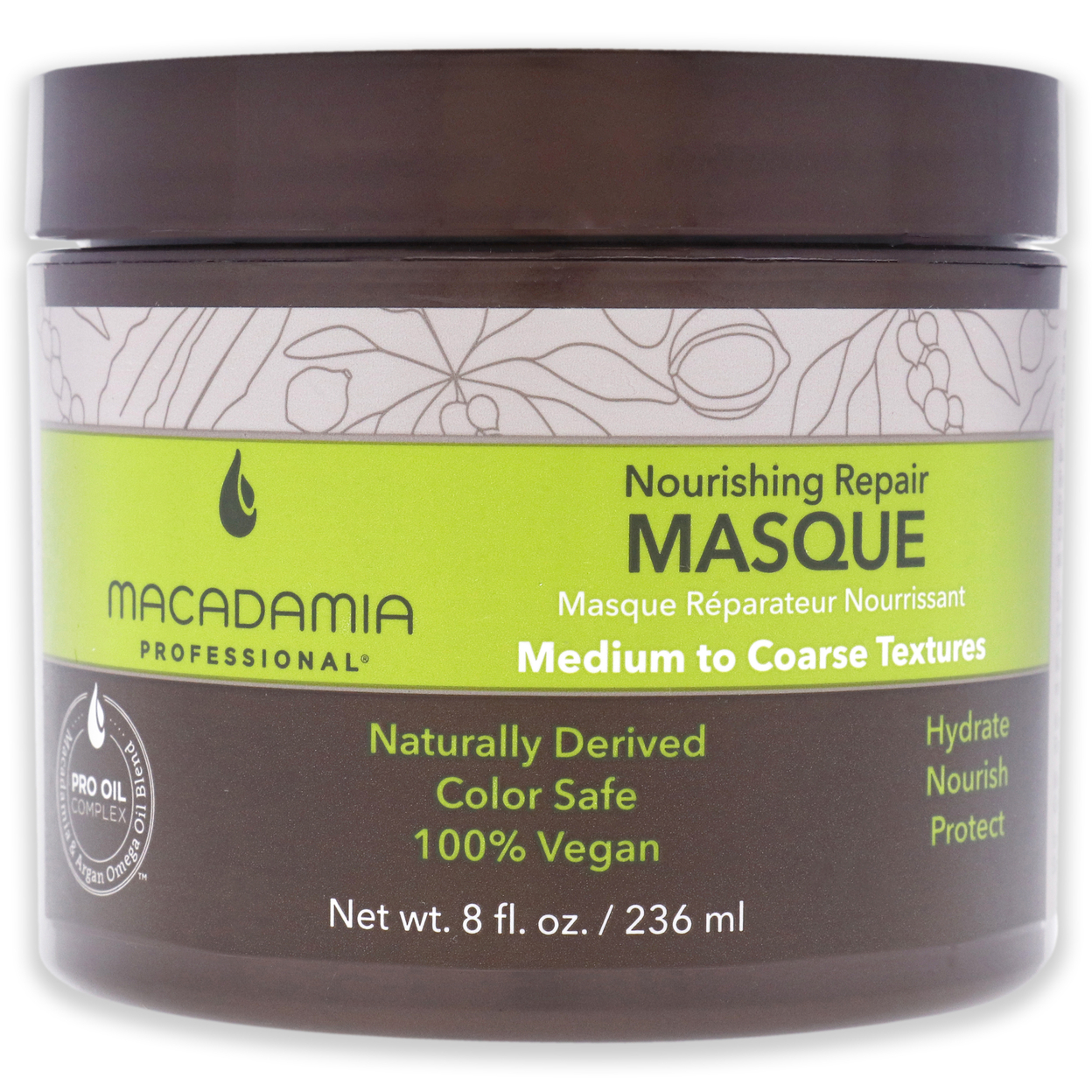 Macadamia Oil Nourishing Repair Masque 8 Oz