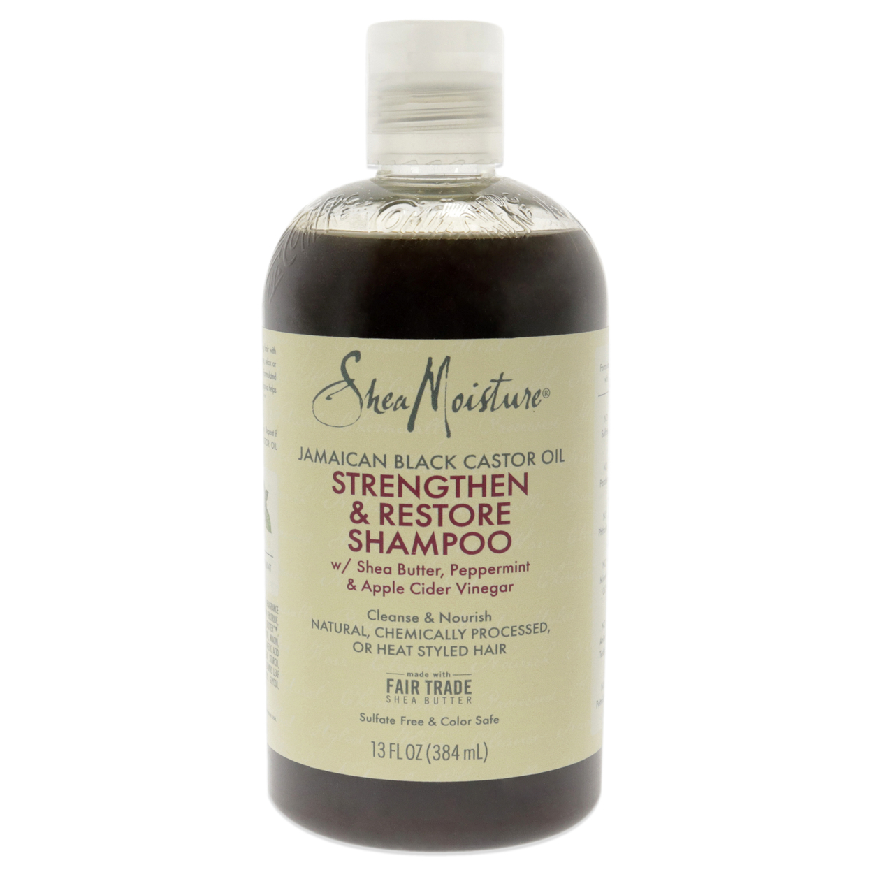 Shea Moisture Jamaican Black Castor Oil Strengthen, Grow And Restore Shampoo Shampoo 13 Oz