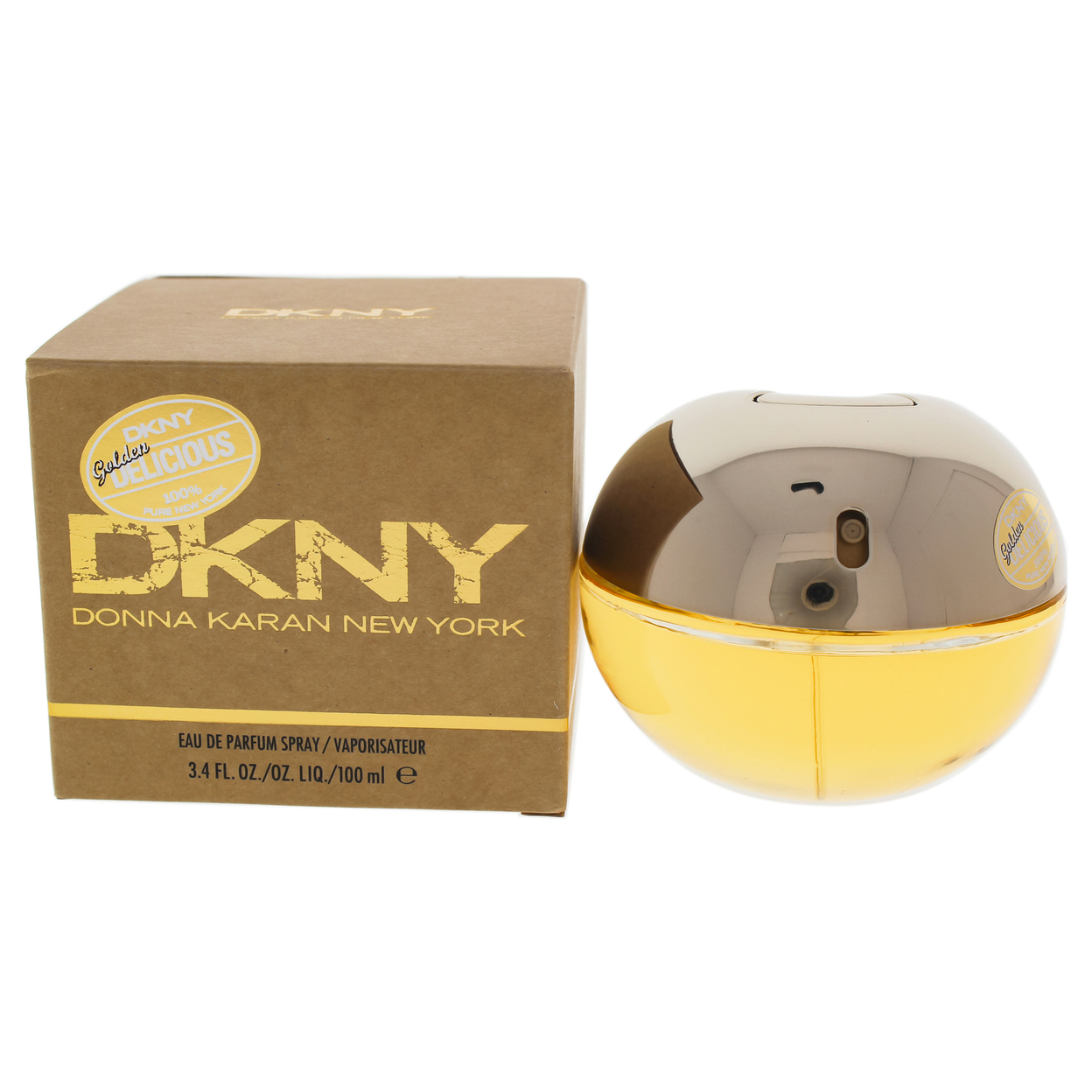 Donna Karan Golden Delicious EDP Spray 3.4 Oz