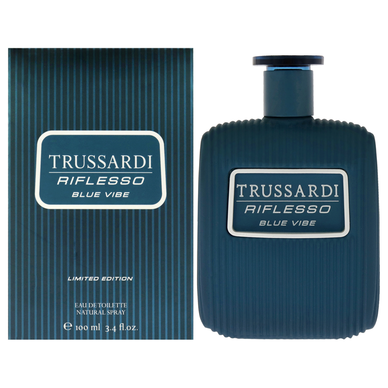 Trussardi Riflesso Blue Vibe Limited Edition EDT Spray 3.4 Oz