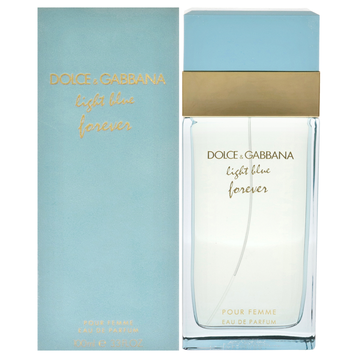 Dolce & Gabbana Women RETAIL Light Blue Forever 3.3 Oz