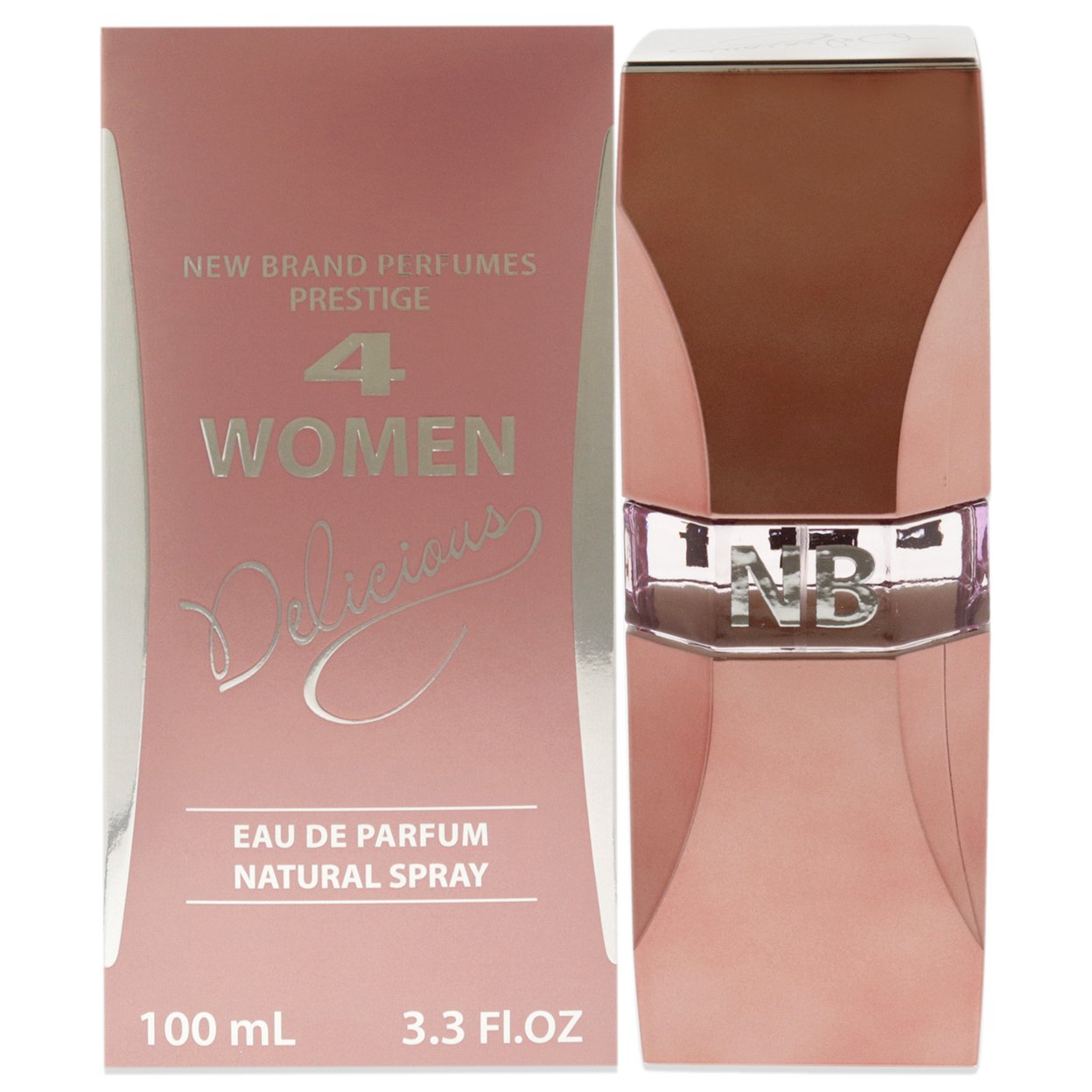 New Brand 4 Women Delicioud EDP Spray 3.3 Oz