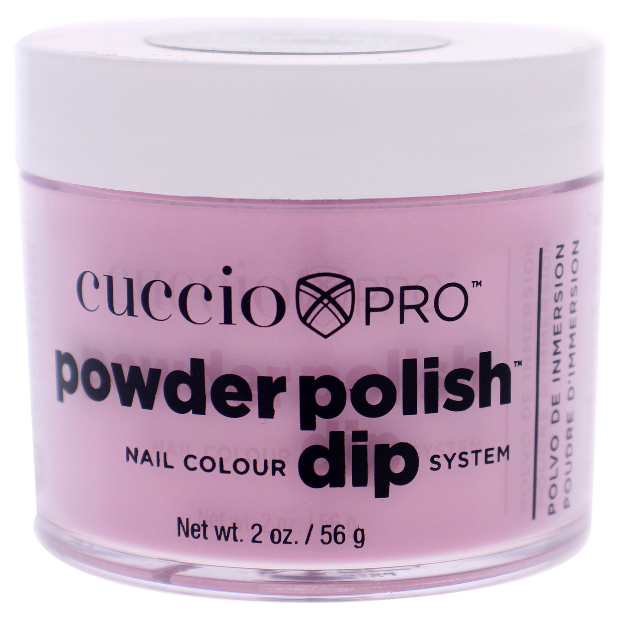 Cuccio Colour Pro Powder Polish Nail Colour Dip System - Pink Nail Powder 1.6 Oz