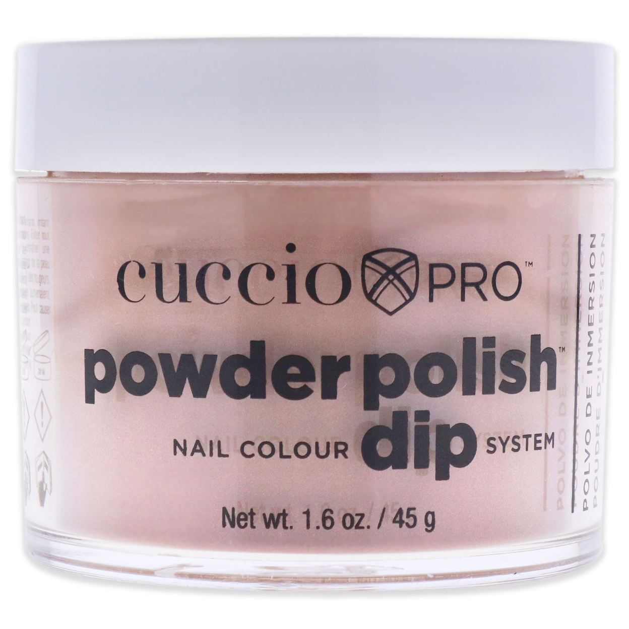 Cuccio Colour Pro Powder Polish Nail Colour Dip System - Hot Chocolate-Cold Days Nail Powder 1.6 Oz