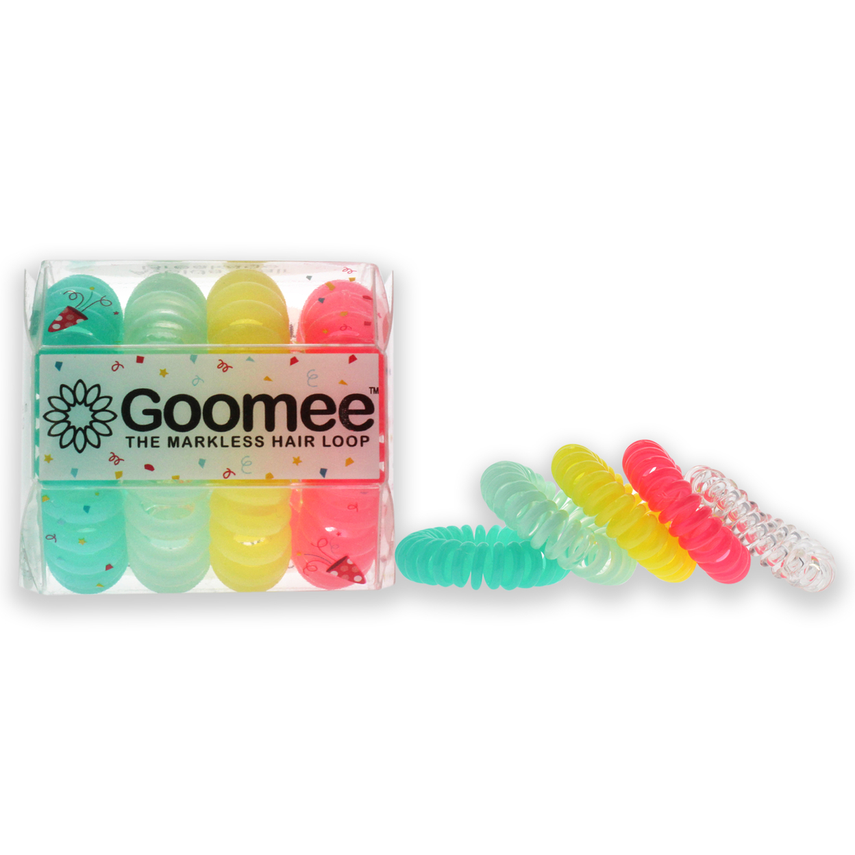 Goomee The Markless Hair Loop Set - Superb Hair Tie 4 Pc