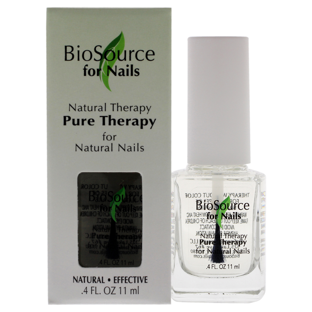 BioSource Natural Therapy Pure Therapy Nail Treatment 0.4 Oz