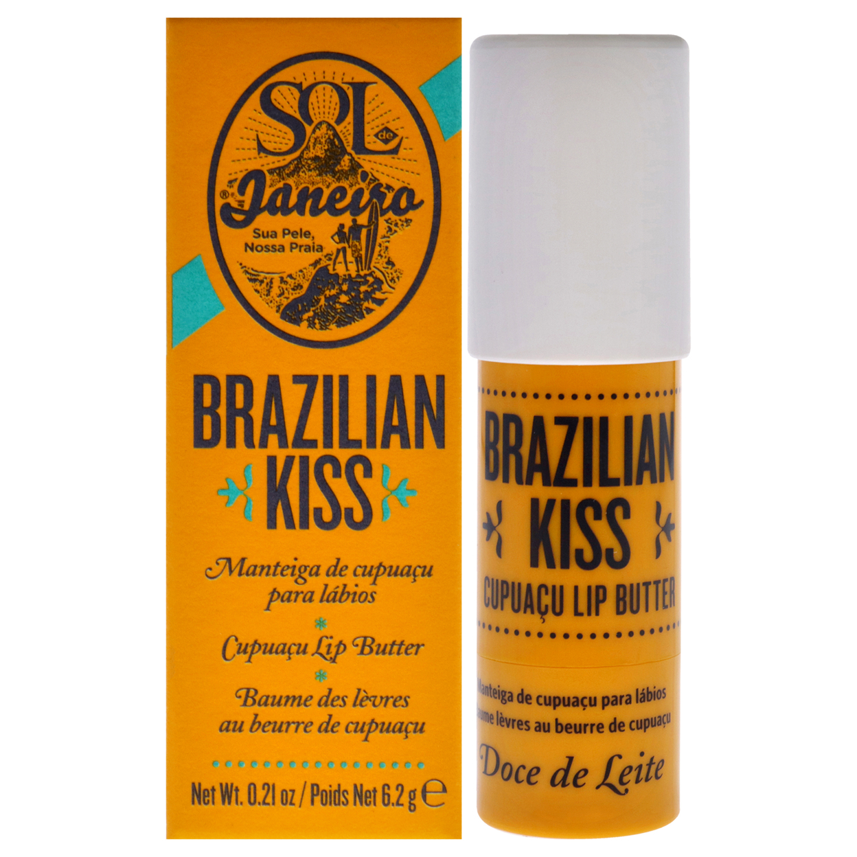 Sol De Janeiro Brazilian Kiss Cupuacu Lip Butter Lip Balm 0.21 Oz