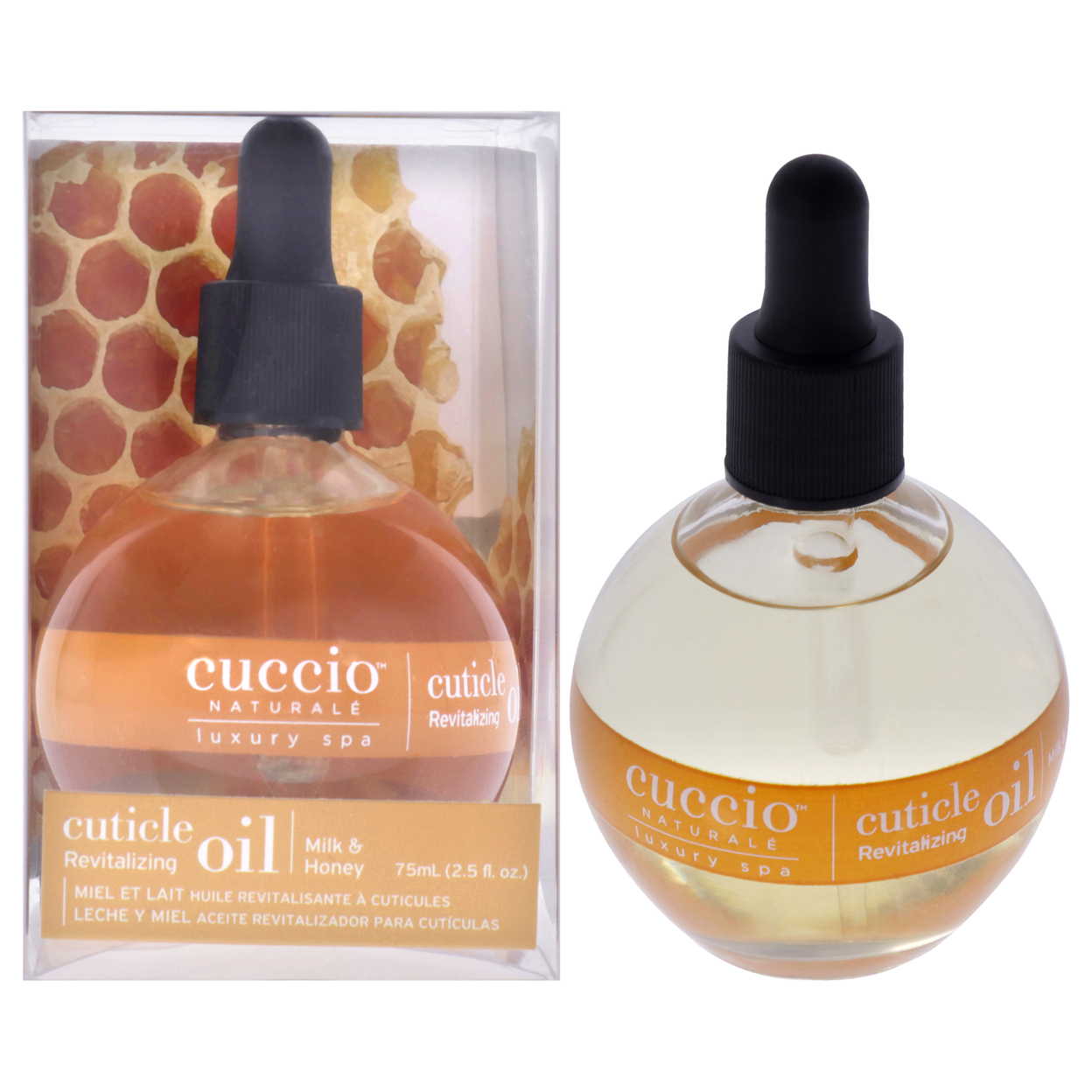 Cuccio Naturale Cuticle Revitalizing Oil - Milk And Honey Manicure 2.5 Oz