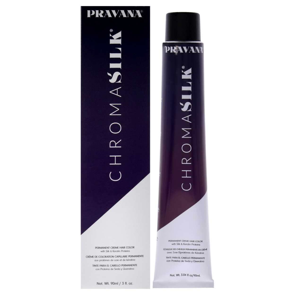 Pravana ChromaSilk Creme Hair Color - 6.22 Dark Intense Beige Blonde 3 Oz
