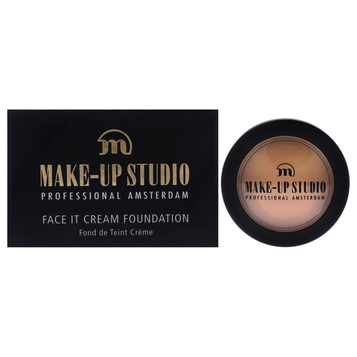 Make-Up Studio Face It Cream Foundation - WB4 Golden Olive 0.68 Oz