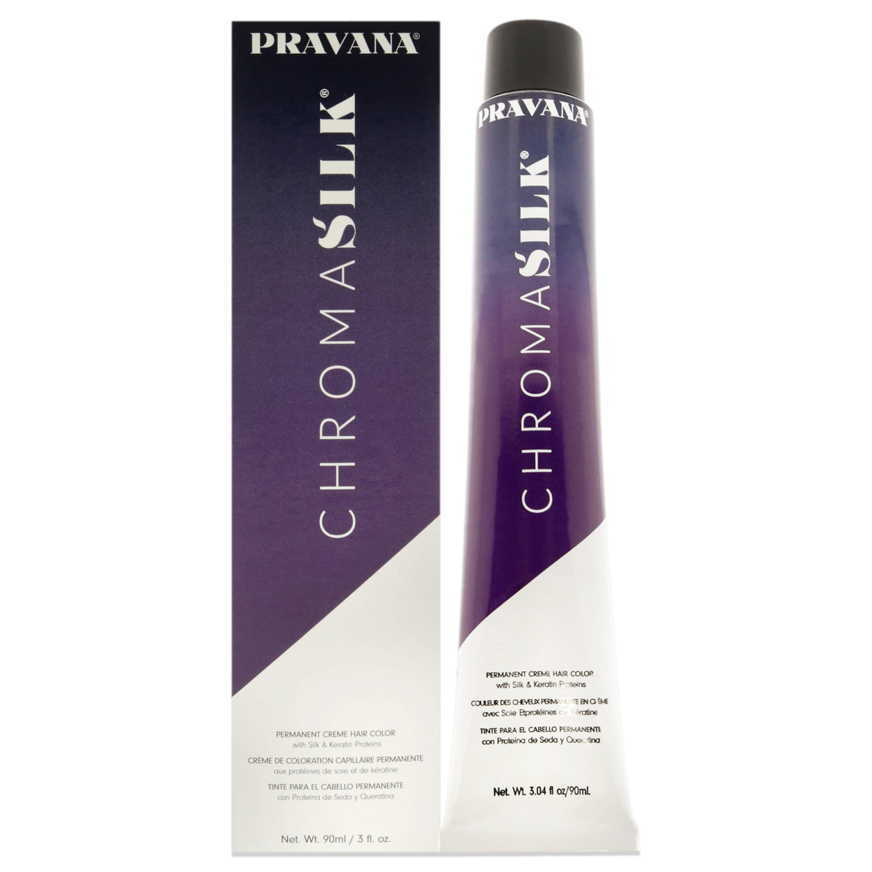 Pravana ChromaSilk Creme Hair Color - 10.1 Extra Light Ash Blonde 3 Oz