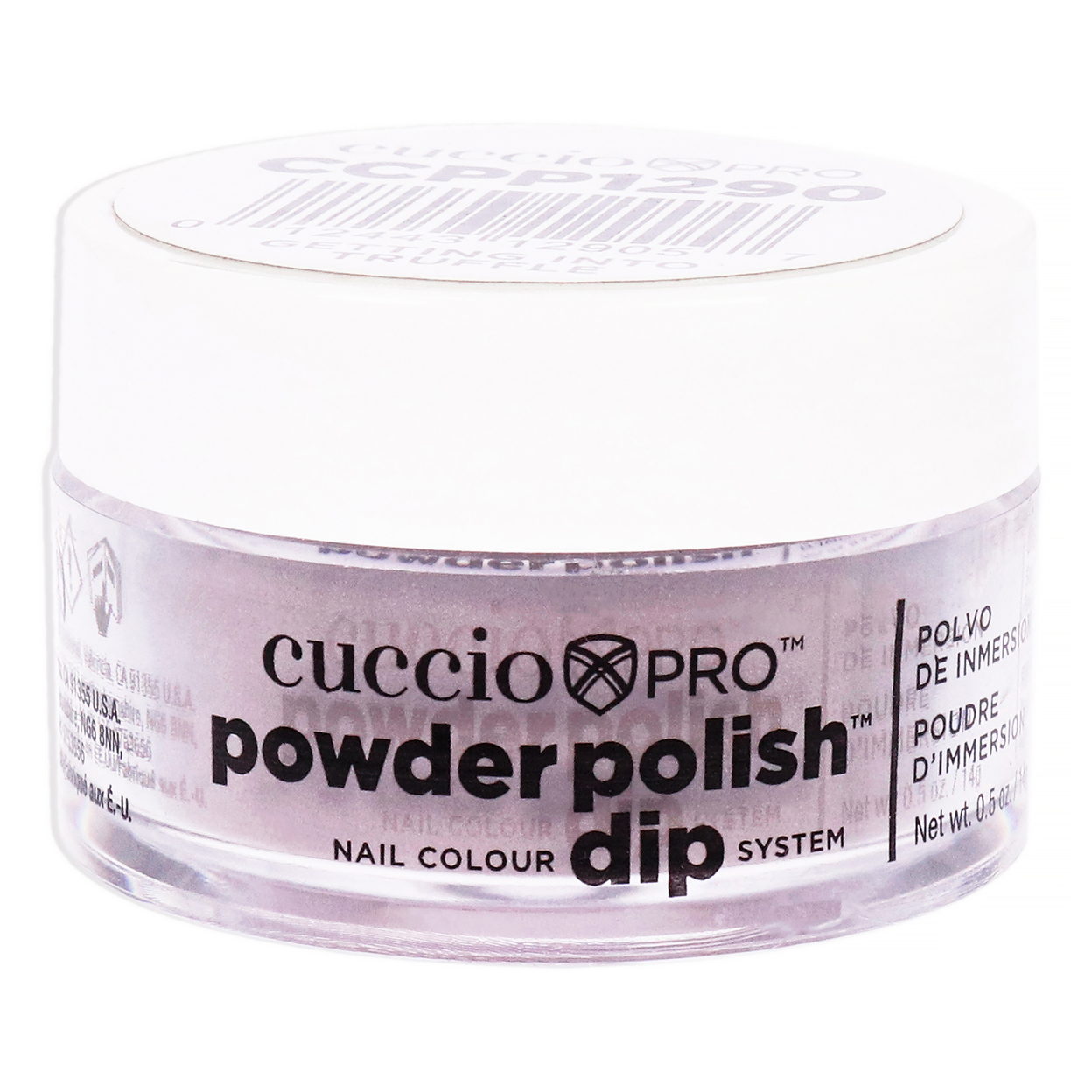 Cuccio Colour Pro Powder Polish Nail Colour Dip System - Getting Into Truffle Nail Powder 0.5 Oz