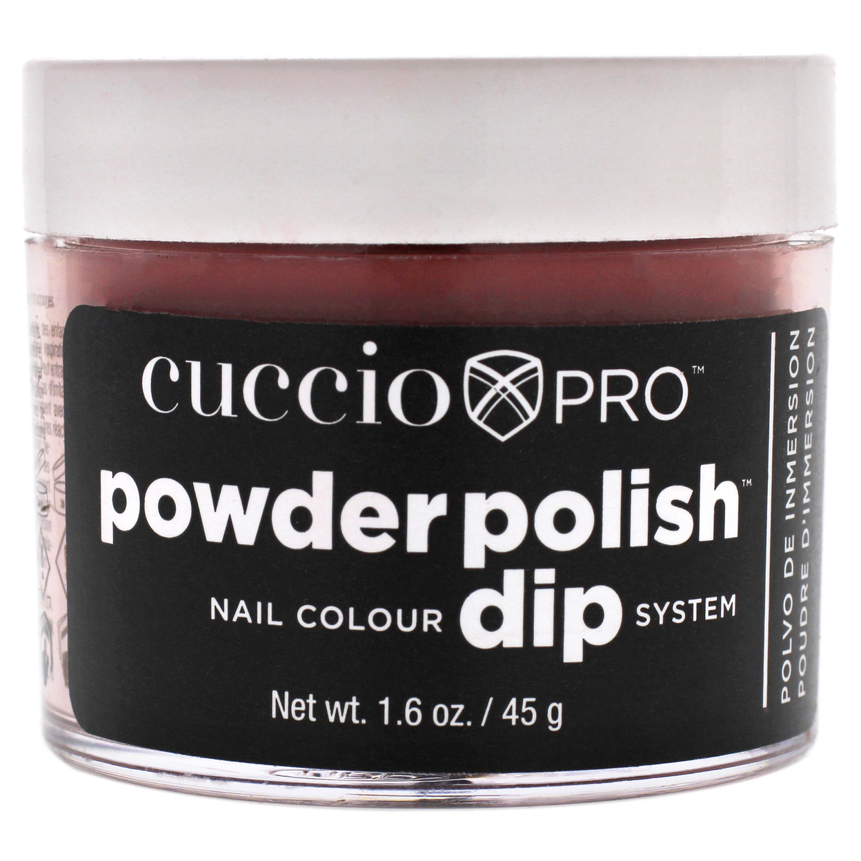 Cuccio Colour Pro Powder Polish Nail Colour Dip System - Oh Fudge Nail Powder 1.6 Oz