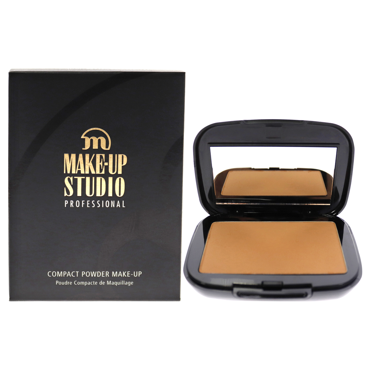 Make-Up Studio Compact Powder Foundation 3-In-1 - 3 Medium To Dark 0.35 Oz