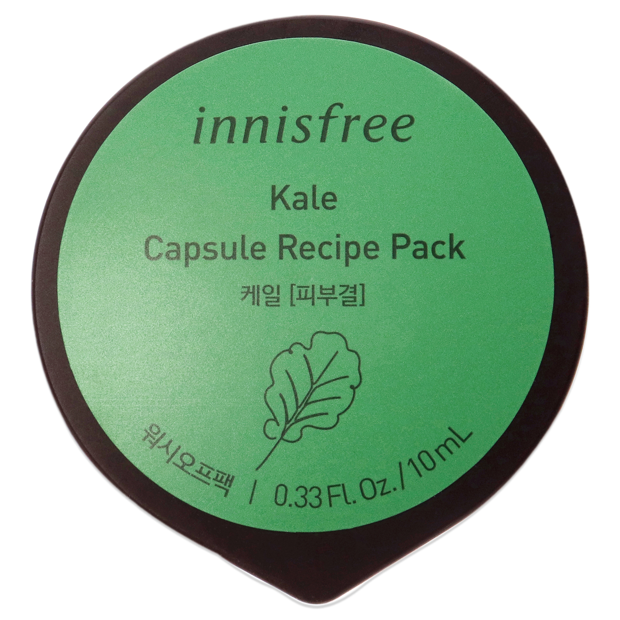 Innisfree Capsule Recipe Pack Mask - Kale 0.33 Oz