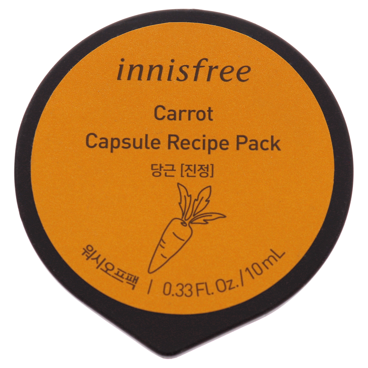 Innisfree Capsule Recipe Pack Mask - Carrot 0.33 Oz