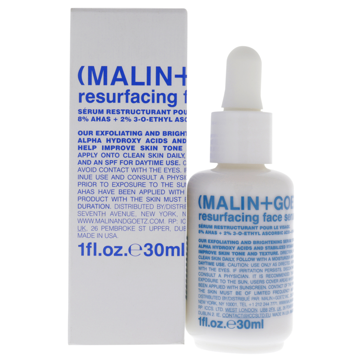 Malin + Goetz Unisex SKINCARE Resurfacing Face Serum 1 Oz