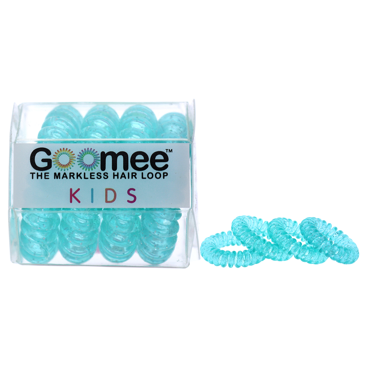 Goomee Kids The Markless Hair Loop Set - Diamond Sky Hair Tie 4 Pc