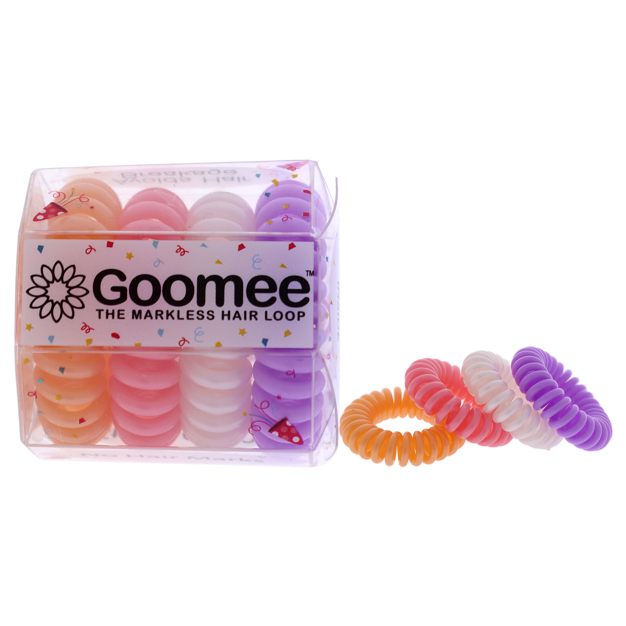 Goomee The Markless Hair Loop Set - Posh Hair Tie 4 Pc