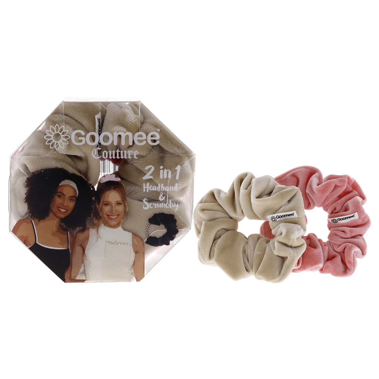 Goomee Couture Hair Tie Set - Champagne Brunch 2 Pc