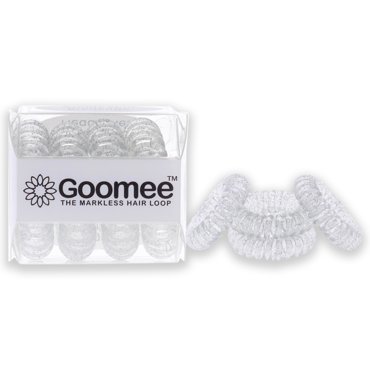 Goomee The Markless Hair Loop Set - Confetti Freeze Hair Tie 4 Pc