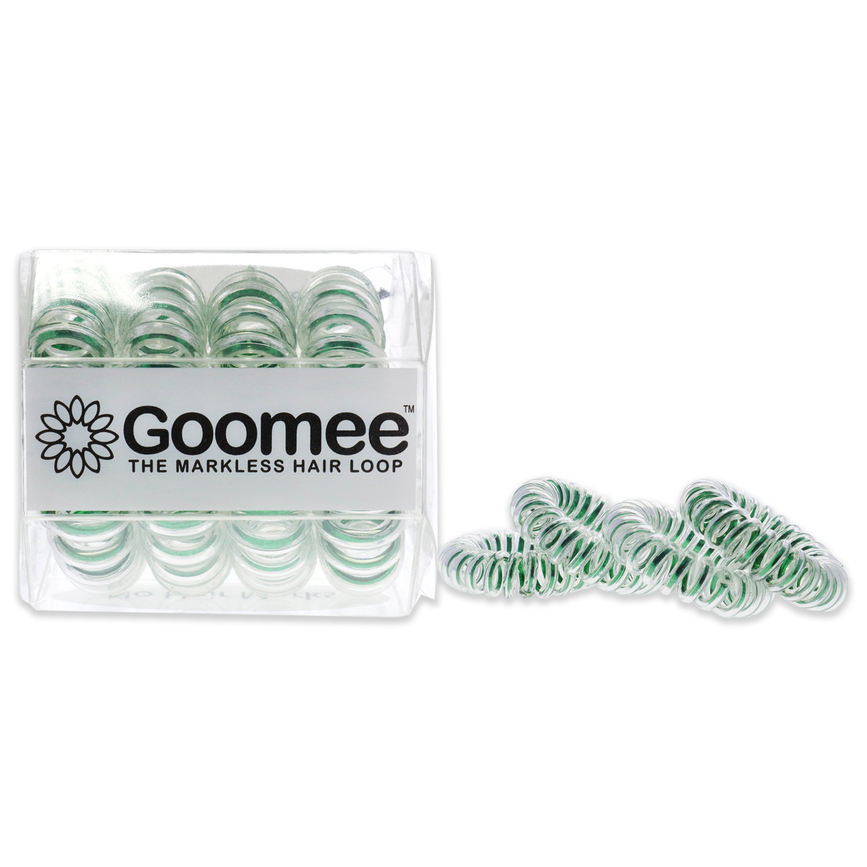 Goomee The Markless Hair Loop Set - Holiday Edition Missile Toe Hair Tie 4 Pc