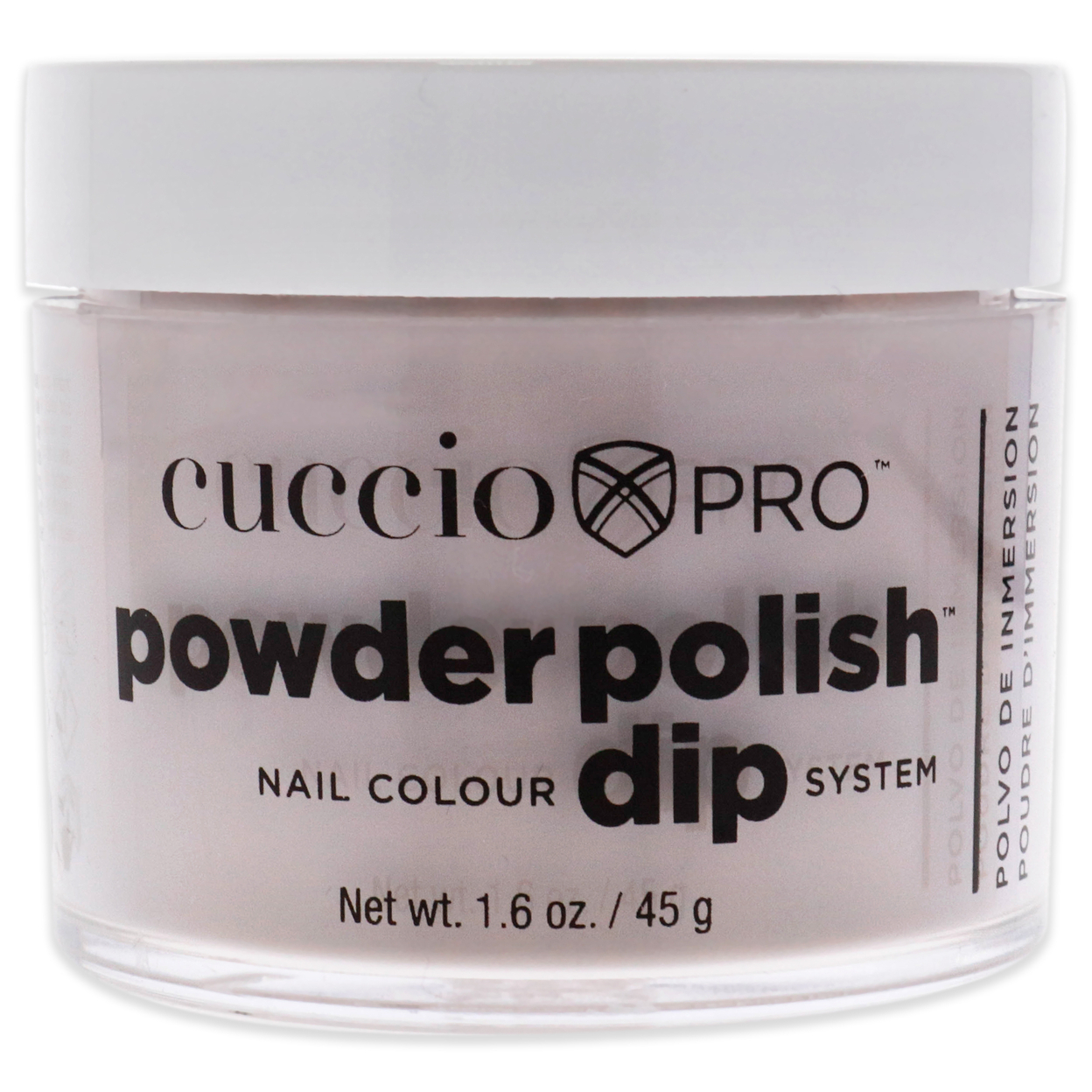Cuccio Colour Pro Powder Polish Nail Colour Dip System - See You Latte Nail Powder 1.6 Oz