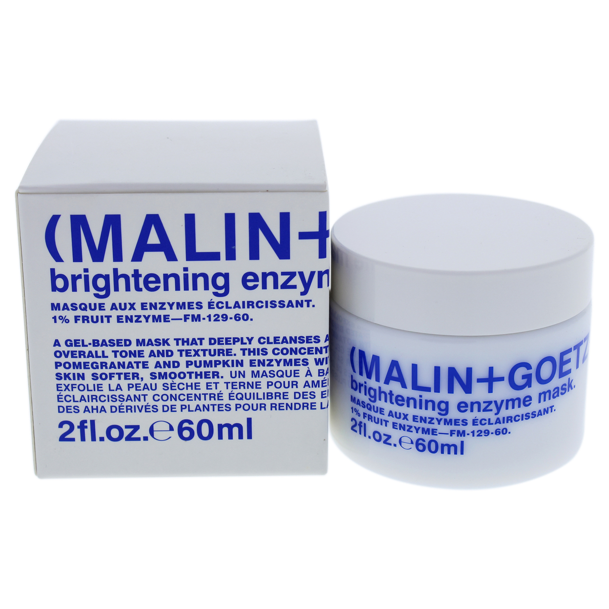 Malin + Goetz Unisex SKINCARE Brightening Enzyme Mask 2 Oz