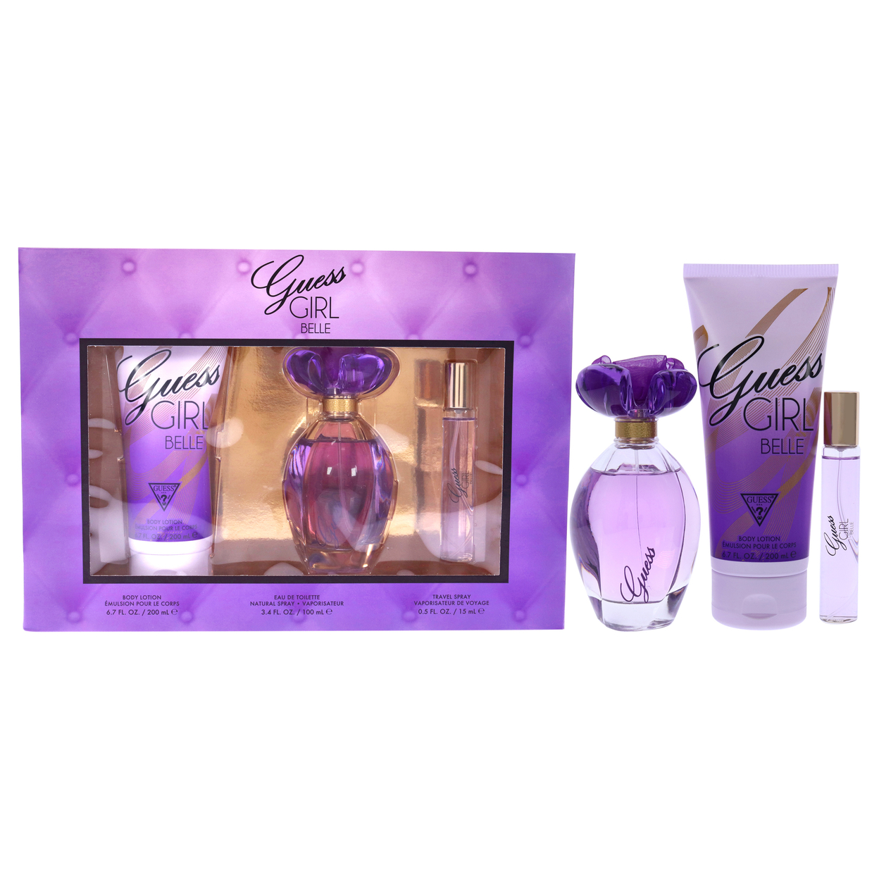 Guess Girl Belle 3 Pc Gift Set 3 Pc Gift Set