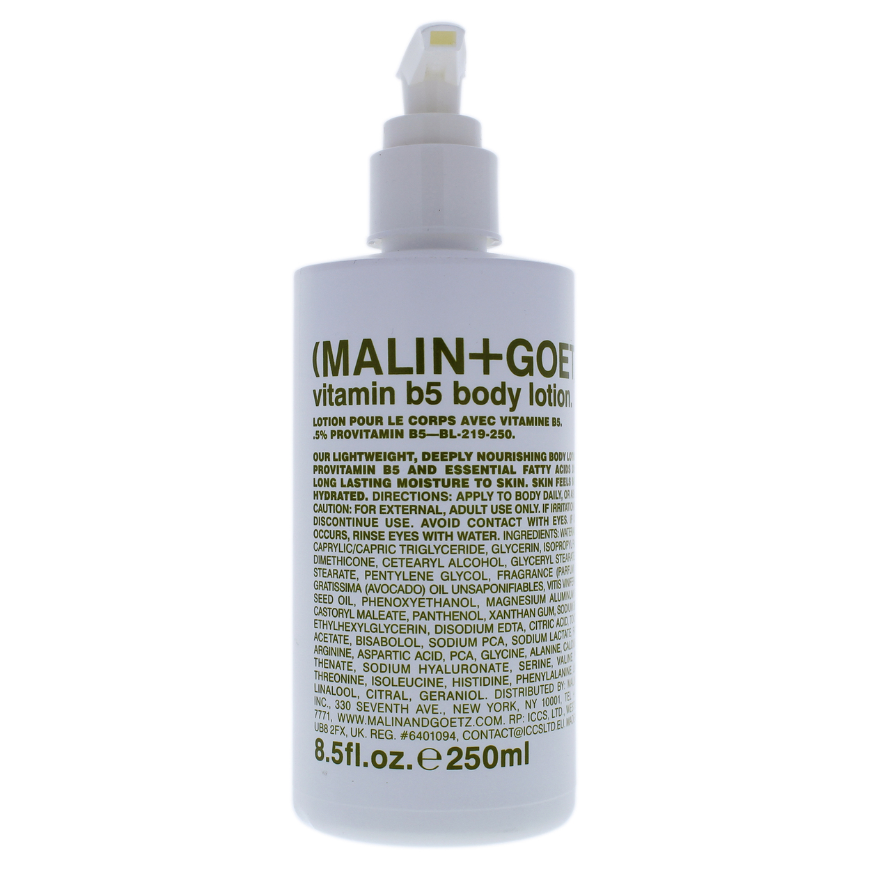 Malin + Goetz Unisex BATHBODY Vitamin B5 Body Lotion 8.5 Oz