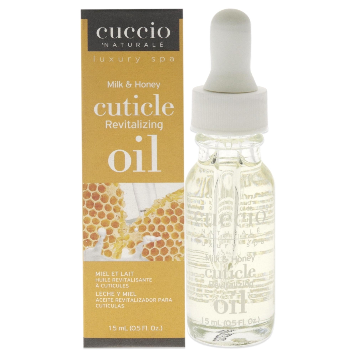Cuccio Naturale Cuticle Revitalizing Oil - Milk And Honey 0.5 Oz