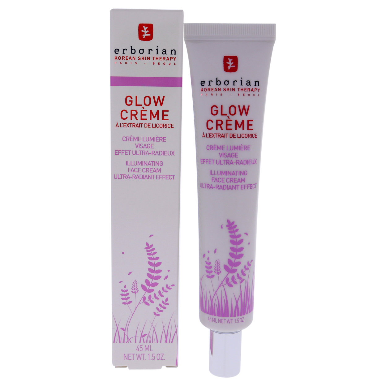 Erborian Glow Creme Illuminating Face Cream 1.5 Oz