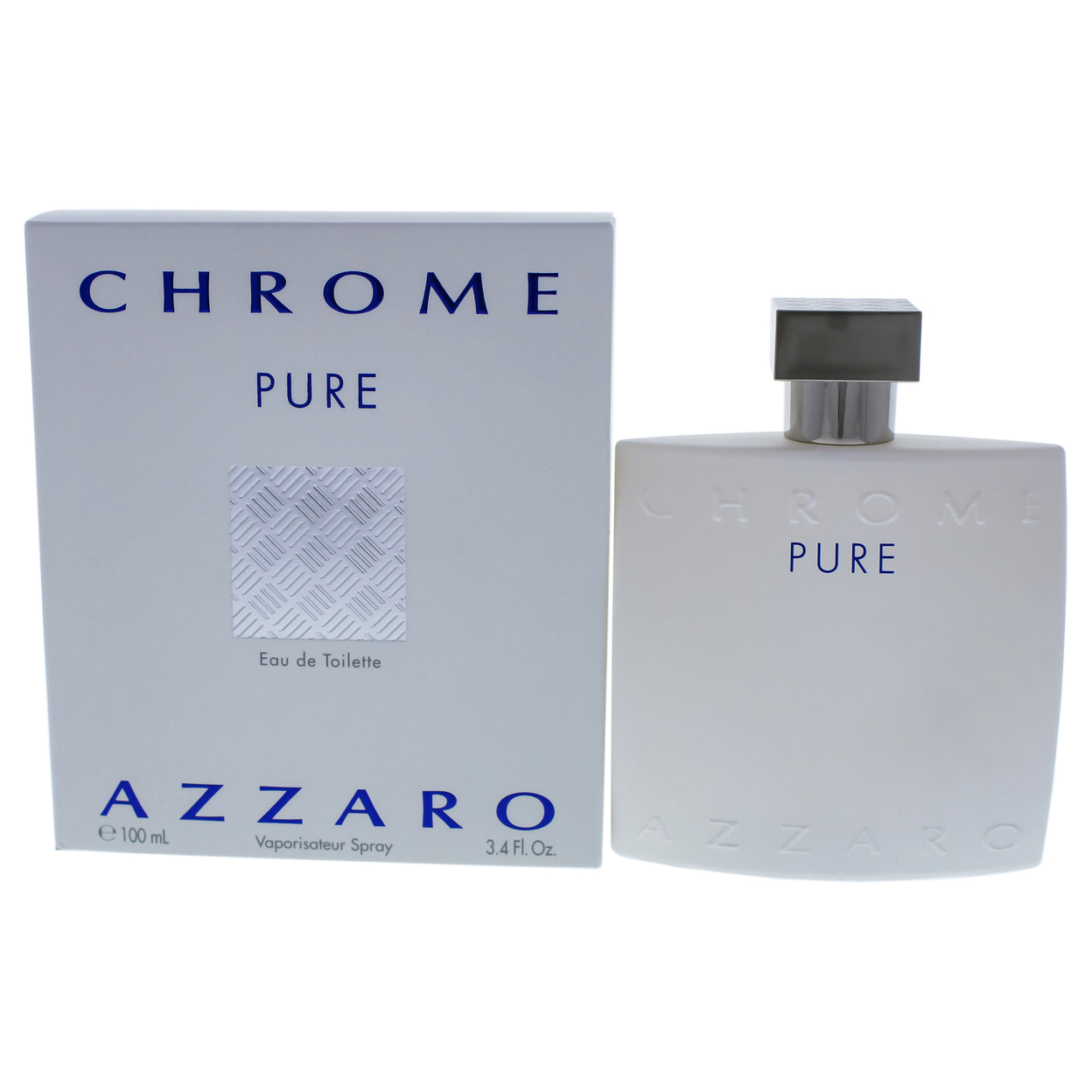 Azzaro Chrome Pure EDT Spray 3.4 Oz