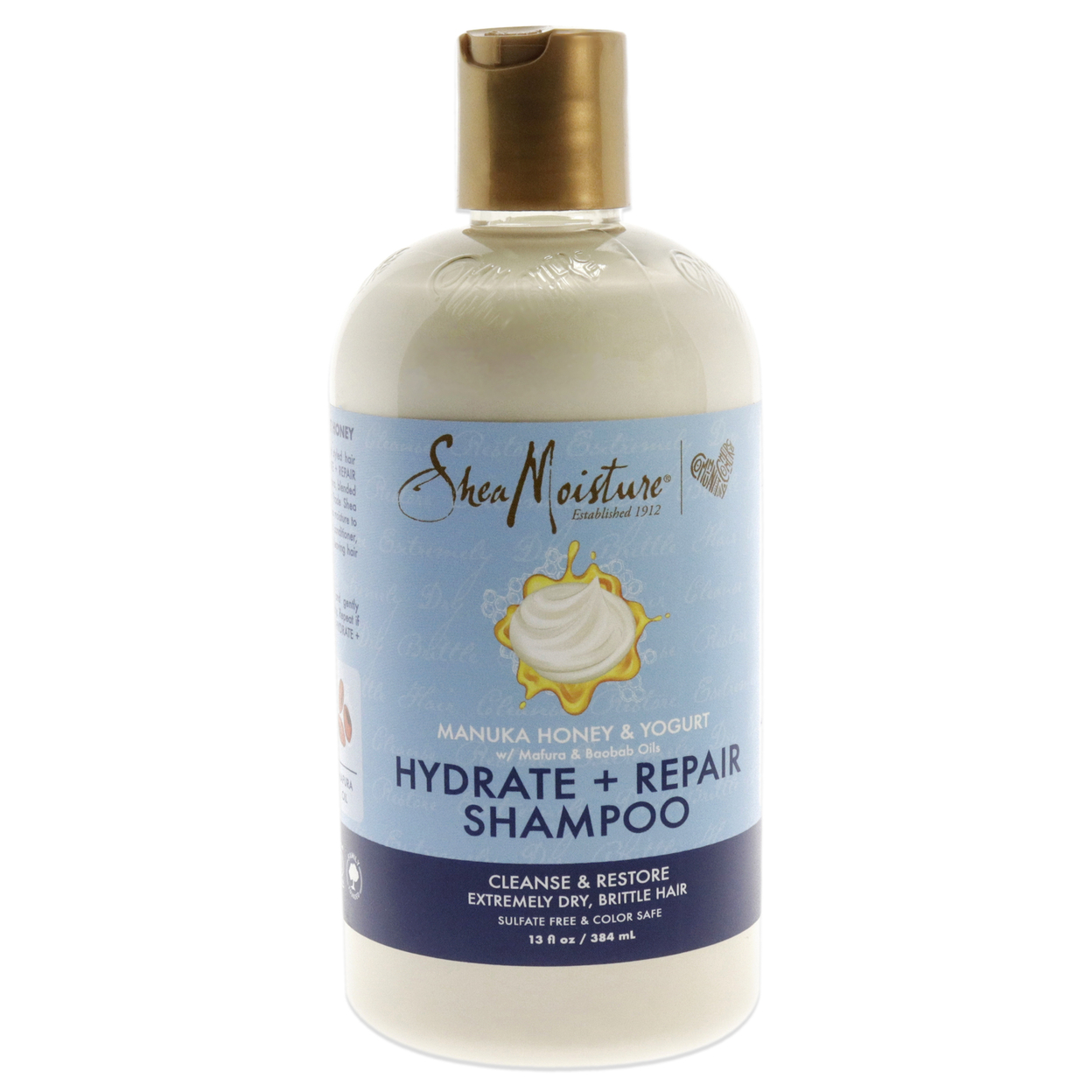 Shea Moisture Manuka Honey And Yogurt Hydrate Plus Repair Shampoo 13 Oz