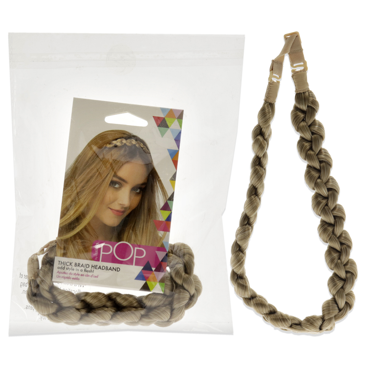 Hairdo Pop Thick Braid Headband - R14 88H Golden Wheat Hair Band 1 Pc