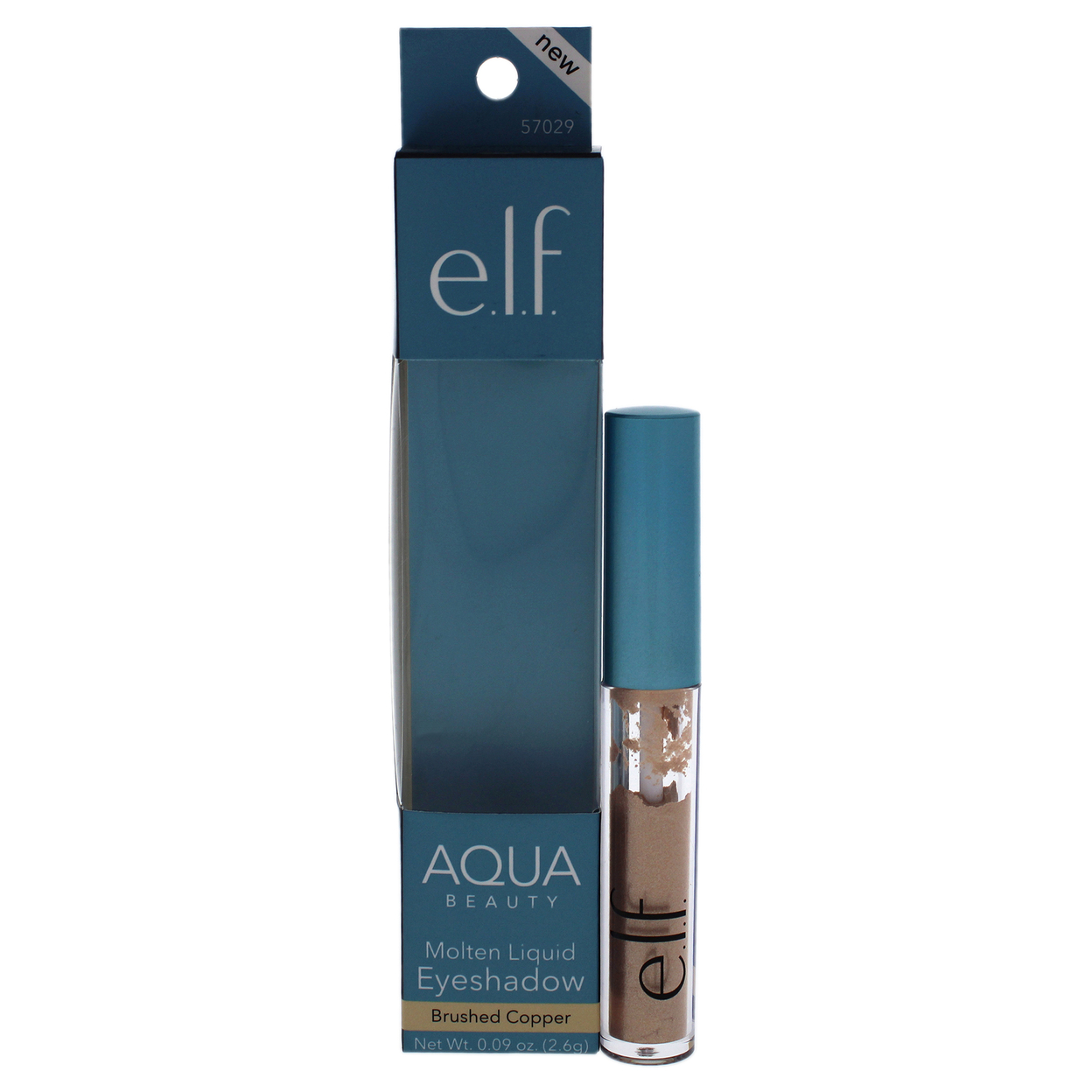 E.l.f. Aqua Beauty Molten Liquid Eyeshadow - Brushed Copper Eye Shadow 0.09 Oz