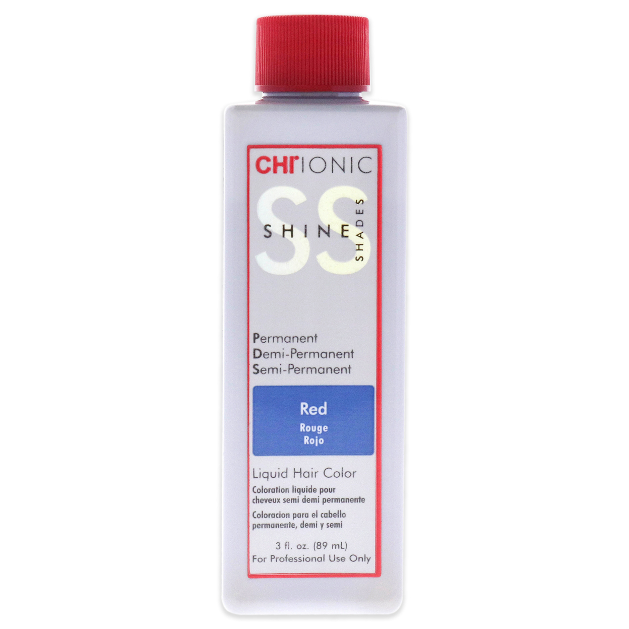 CHI Ionic Shine Shades Liquid Hair Color - Red 3 Oz