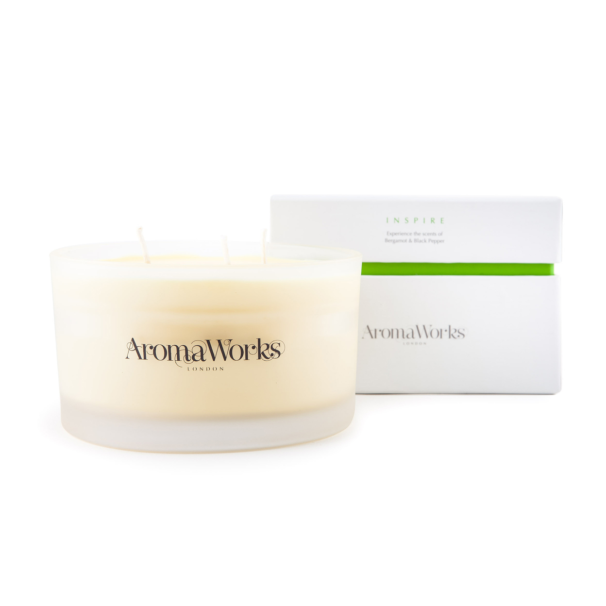 Aromaworks Inspire Candle 3 Wick Large 14.1 Oz