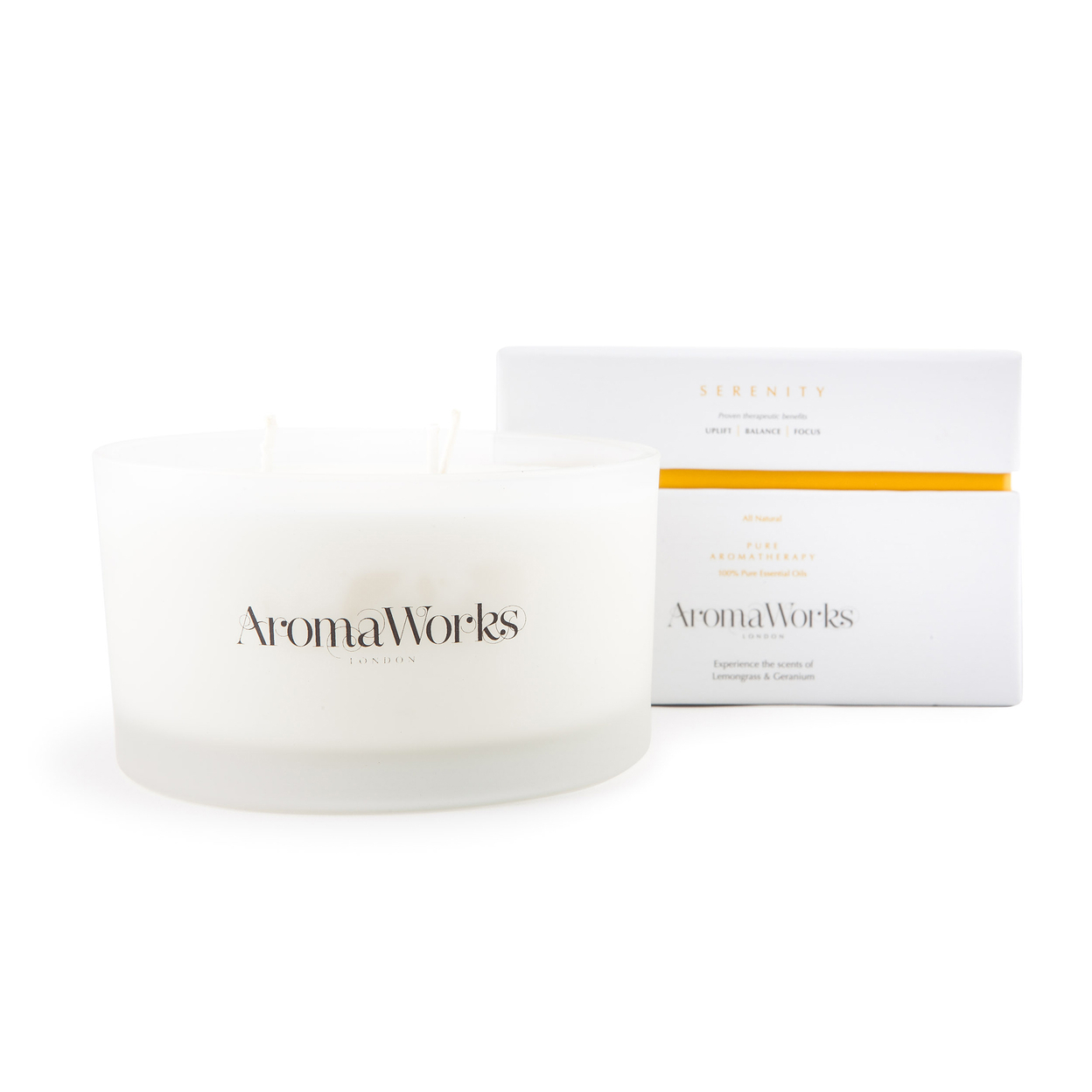 Aromaworks Serenity Candle 3 Wick Large 14.1 Oz