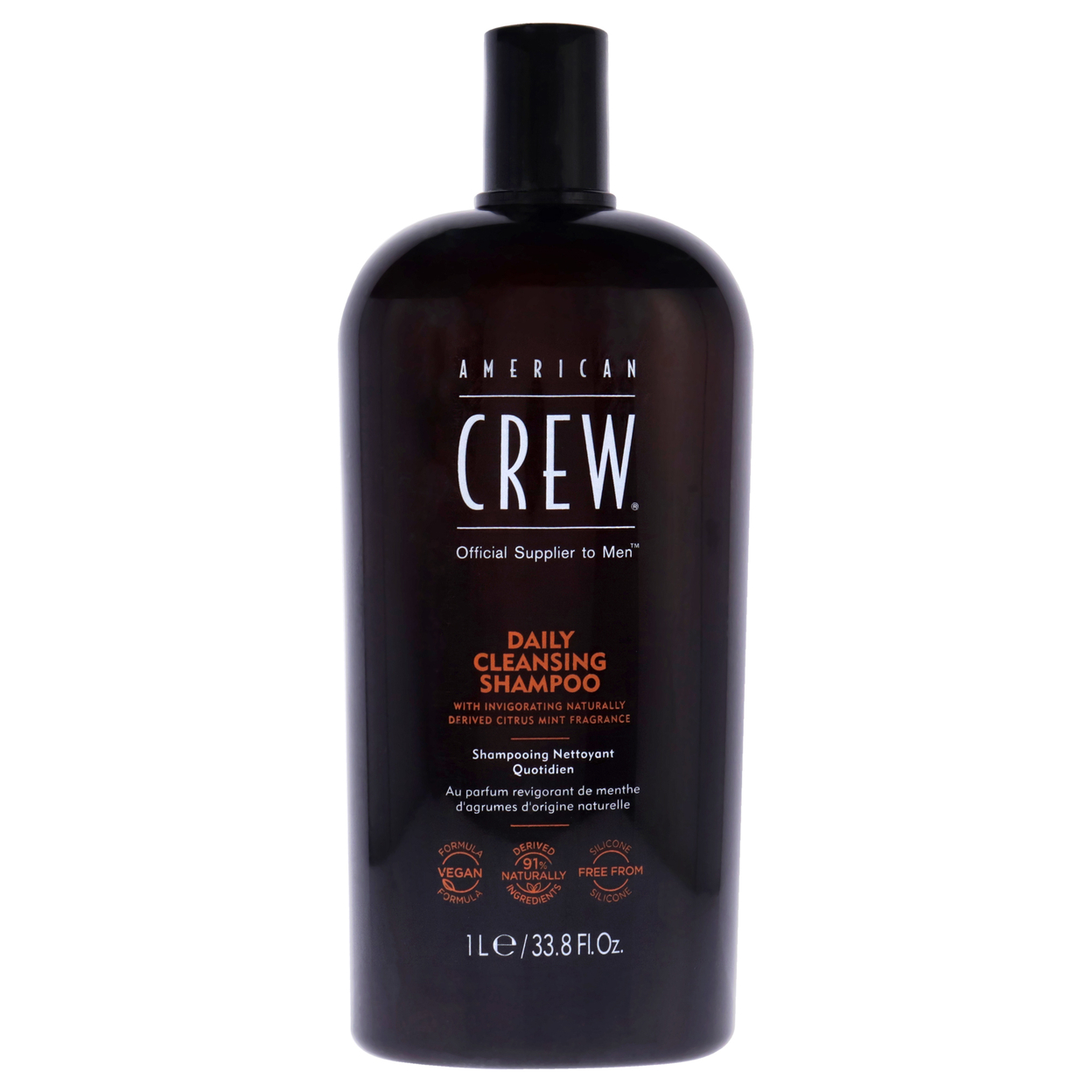 American Crew Men HAIRCARE Daily Cleansing Shampoo 33.8 Oz
