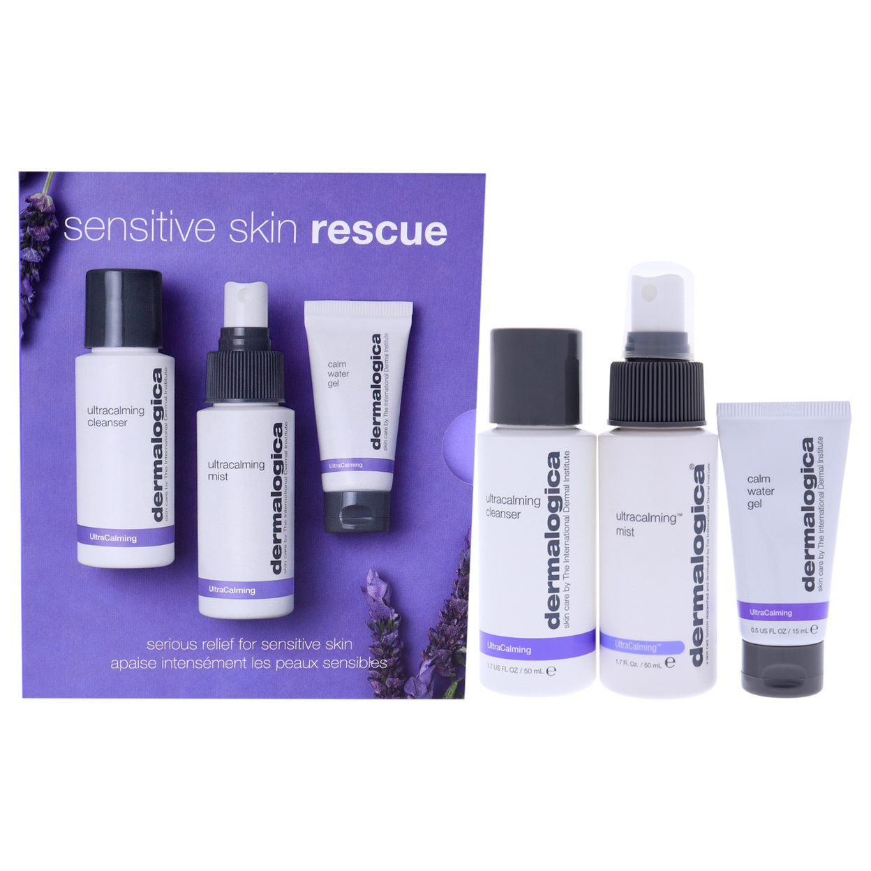 Dermalogica Women SKINCARE Sensitive Skin Rescue Kit 3 Pc