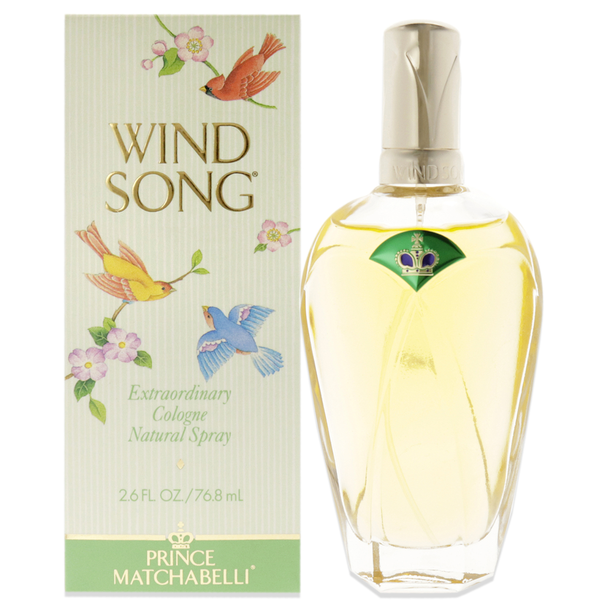 Prince Matchabelli Wind Song Cologne Spray 2.6 Oz