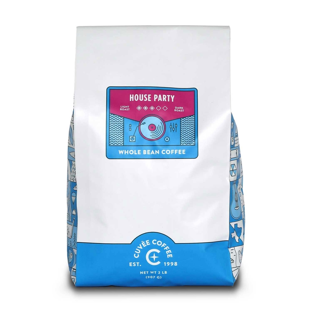 Cuvee Whole Bean Coffee, House Party Blend (32 Ounce)