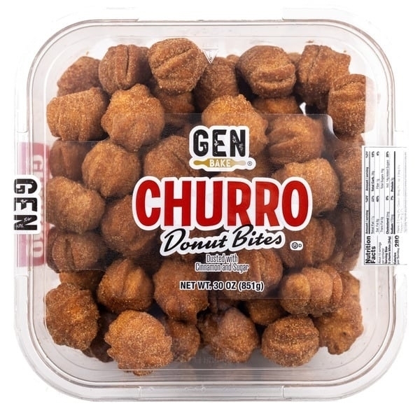 Gen Bake Churro Donut Bites, 30 Ounce