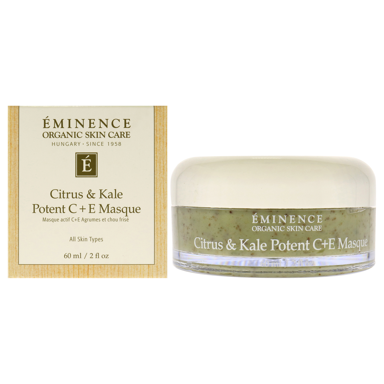 Eminence Citrus And Kale Potent C And E Masque Mask 2 Oz