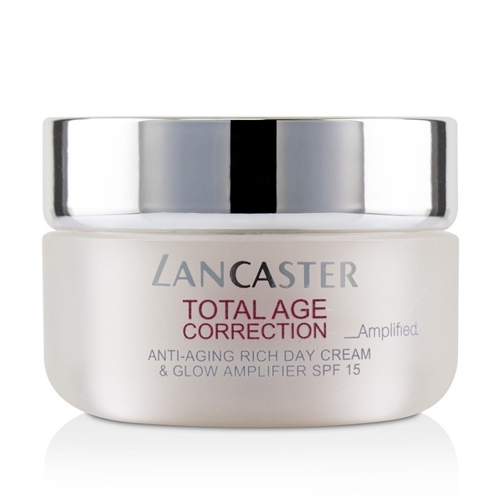 Lancaster Total Age Correction Amplified - Anti-Aging Rich Day Cream & Glow Amplifier 50ml/1.7oz