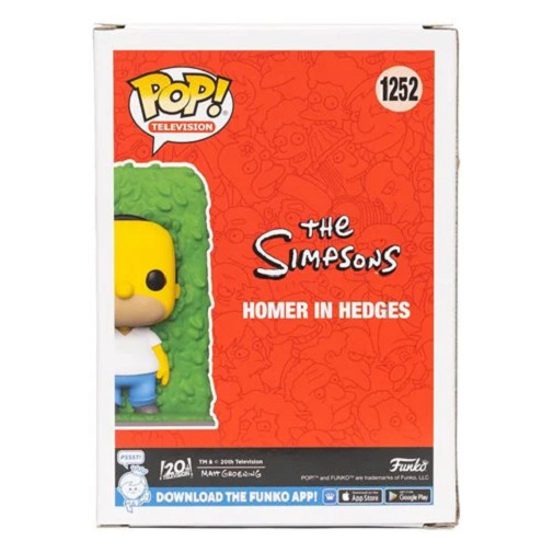 The Simpsons Homer In Hedges Funko Pop! Vinyl Figure #1252