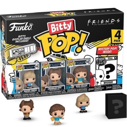 Friends 80's Funko Bitty Pop! Mini-Figure 4-Pack
