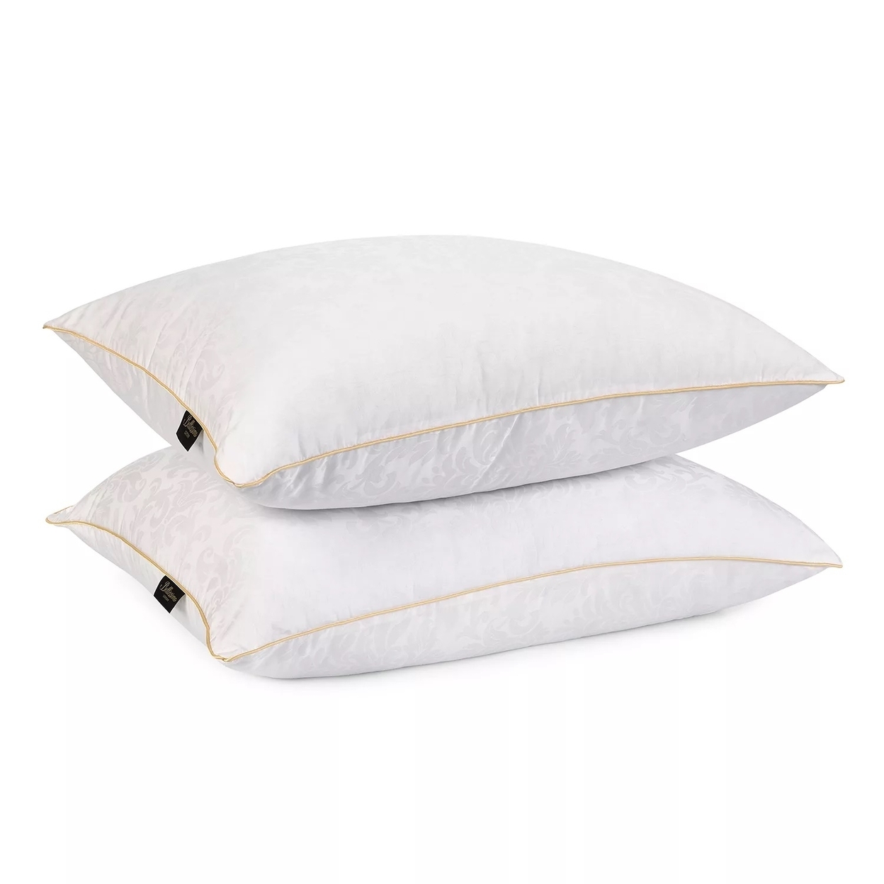 Bellissimo Premium Luxury Hotel Bed Pillow, Standard/Queen (2 Pack)